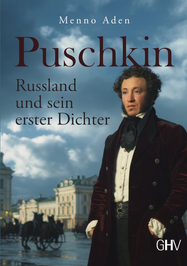 Buchumschlag „Puschkin“ von Menno Aden