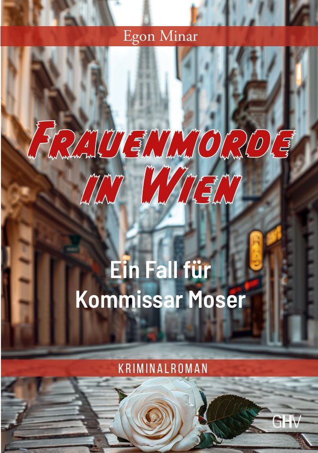 Buchumschlag „Frauenmorde in Wien“ von Egon Minar