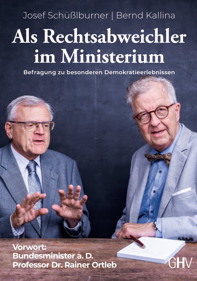 Als Rechtsabweichler im Ministerium